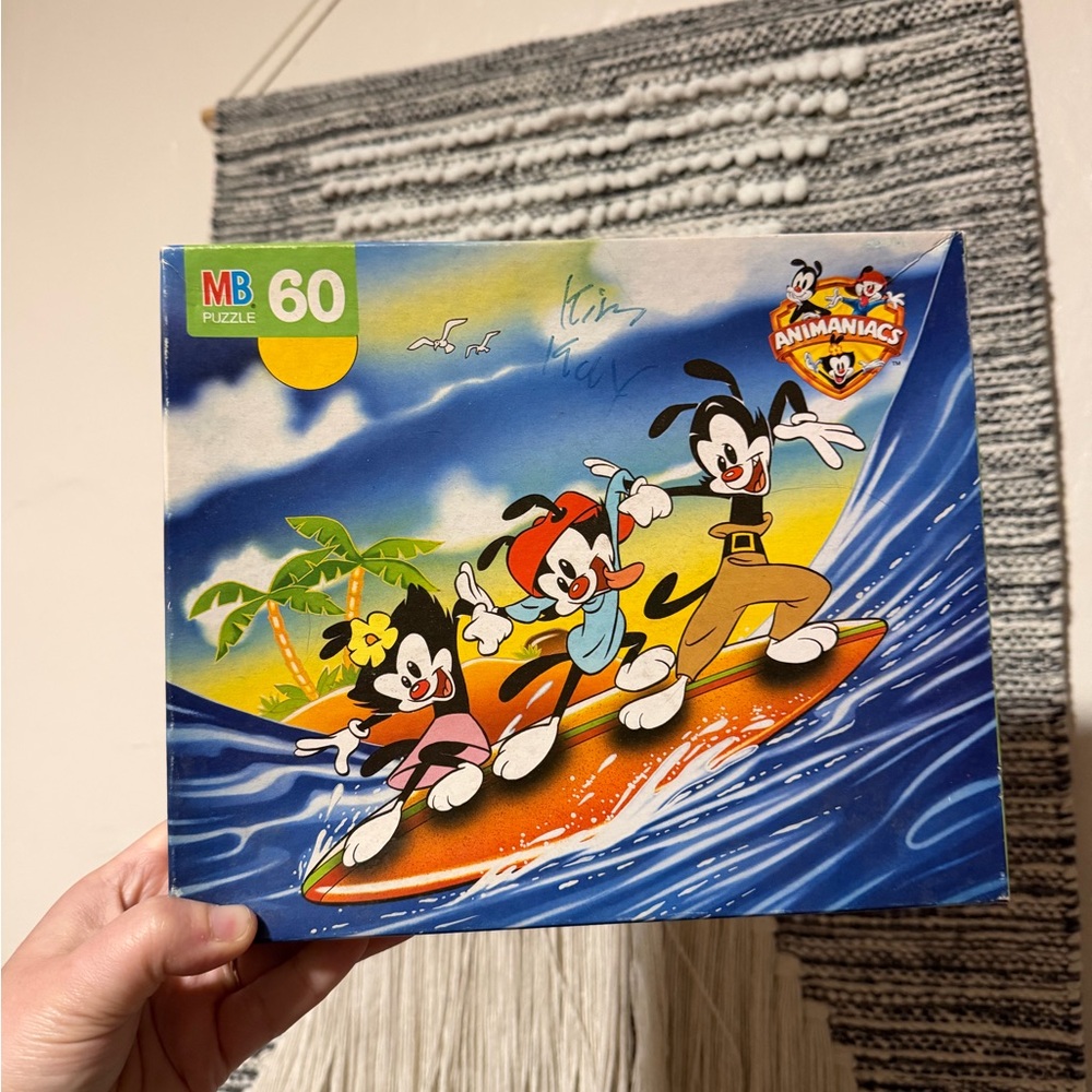 Vintage 90’s Animaniacs Surfing Puzzle